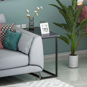 Nueva mesa auxiliar Premium NARIN antracita negro patas de hierro calidad lujo alta calidad venta al por mayor práctico nuevo diseño sala de estar - Product Image 4