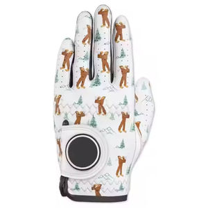 Meilleure vente de gants de golf de qualité supérieure pour usage professionnel Gants de golf en peau de mouton imprimés personnalisés au tarif de gros - Product Image 2