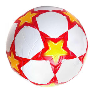 Ballon de football de taille personnalisée 2026, 5 PU, durable, rebondissant, thermosoudé et cousu à la machine, vente en gros, OEM - Product Image 3