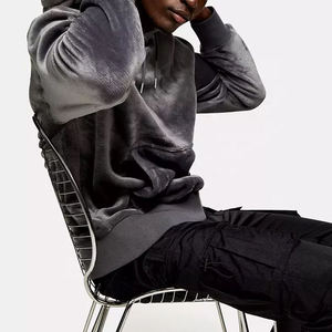 Nouvelle mode de sweat à capuche en velours d'usine OEM de sweats à capuche en velours de haute qualité pour hommes nouveau dernier design - Product Image 3