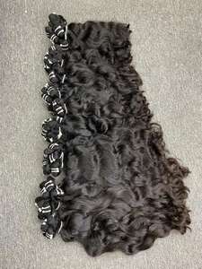 Grado 12A Extensiones de cabello vietnamita crudo Patrón ondulado y ondulado 13x6 HD Pelucas de cabello humano de encaje HD Frontal de encaje para mujeres negras - Product Image 2