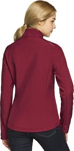 Haute qualité en gros personnalisé en plein air femmes léger imperméable coupe-vent respirant fermeture éclair à capuche Performance Softshell - Product Image 4