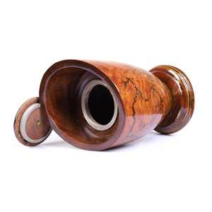 Figura de Lichtenberg, urna de resina y cremación de palisandro para adultos humanos, urna de cenizas funerarias grandes para adultos de hasta 200 Lbs - Product Image 6