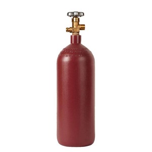 Tanque de CO2 de 20 lb (11.3 kg), cilindro de aluminio para dispensador de cerveza Kegerator con válvula CGA320 - Product Image 1