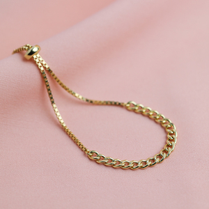 Bracelet à chaîne gourmette élégant, artisanal turc, plaqué rhodium et or, en argent sterling 925, cadeau de bijoux - Product Image 4