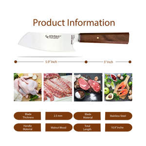 Cuchillo profesional del cocinero del acero inoxidable del nuevo diseño de los cuchillos de cocina de la venta del Amazonas - Product Image 6