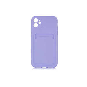 Étui de protection en silicone ANKY Ofix pour iPhone 12 Plus, couleur lilas premium, toucher doux, protection pour téléphone portable, design élégant et tendance - Product Image 1