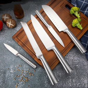 Vente en gros de commandes en gros personnalisées OEM ODM couteau de chef en acier Damas durable fait à la main ambidextre va au lave-vaisselle - Product Image 5