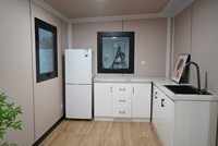 Maison extensible, la cabine de voyage mobile préférée pour les hôtels de camping de taille personnalisée, pouvant être remorquée par une remorque