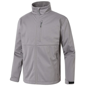 Veste softshell doublée en polaire hydrofuge pour la randonnée et le camping en plein air Vestes d'extérieur coupe-vent chaud pour l'hiver - Product Image 5
