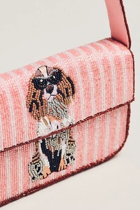 Bolso de Mano Clásico de Algodón con Cuentas de Diseño Moderno para Mujer, Decoración Bordada a Mano con Lentejuelas, Cierre Abierto, para Fiestas, Venta al por Mayor - Product Image 6