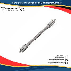 Instrumentos dentales de ortodoncia Manual superior reutilizables soporte de acero inoxidable de grado alemán medidor de altura 3,5mm-5mm tipo estrella - Product Image 4