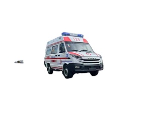 Diesel Engine Used Ambulance with Stretcher Intensive Care <b>Emergency</b> Ambulance Car - Product Image 3