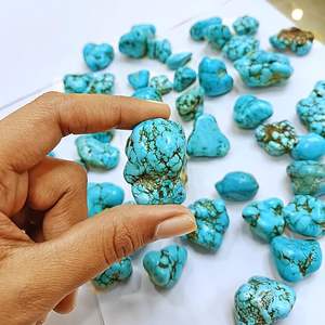 Piedras de Firoza al por Mayor, Piedras Naturales Pulimentadas, Cristales Curativos, Energía Reiki, Meditación, Decoración del Hogar, KALA CUTURE, Hecho a Mano - Product Image 5