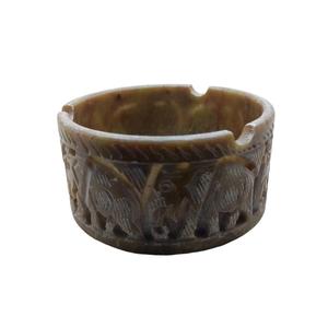 Cendriers de bureau en porcelaine de conception de marbre de personnalité de style nordique avec le couvercle - Product Image 1