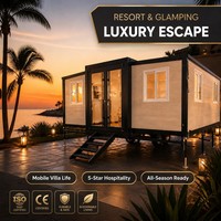 Modules préfabriqués évolutifs pour centres de villégiature, unités modulaires pour villages de vacances à déploiement rapide, développement de parcs de loisirs de luxe