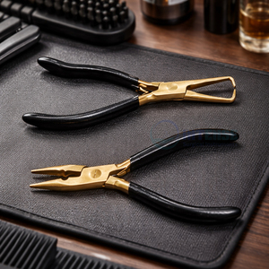 Alicates de Corte de Queratina con Resorte de Apertura para Extensiones de Cabello con Anillos Micro Nano, Precio de Fábrica, Herramientas Profesionales para Salón de Belleza - Product Image 6