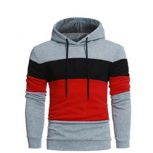 Direct Pakistan nouveauté hommes pull polaire à capuche hiver tricoté sweat solide Logo personnalisé imprimer grande taille 100% coton - Product Image 6