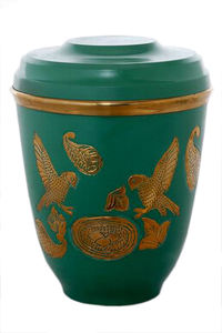 โกศทองเหลืองยุโรปสำหรับขี้เถ้ามนุษย์ - Product Image 2