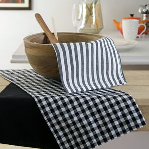 100% Cotton Woven Multi-Purpose Hand <b>Towel</b> Quick-Dry for Kitchen Tea Bath Car Golf Printed Yarn Dyed Plain 18-<b>Set</b> - Product Image 5