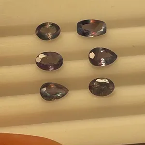 Finest Quality 100% Natural Color Changing Rare Alexandrite Gemstones Each From Sri Lanka Oval Cut Alexandrite Birthstone