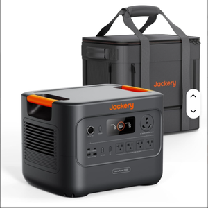 Station d'alimentation portable Jackerys HomePower 3000 avec sac de transport Extreme Guard, garantie de 3 ans, fabriqué aux États-Unis - Product Image 1