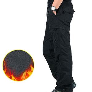Pantalon de survêtement décontracté pour hommes d'affaires de haute qualité en gros pantalon droit respirant en grande taille 100% coton Cargo pantalon - Product Image 4