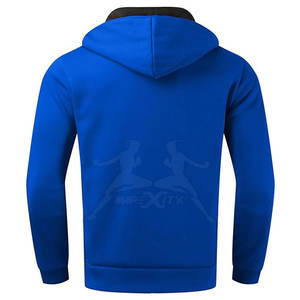 เสื้อฮู้ดมีซิปครึ่งตัวสำหรับผู้ชายเสื้อผ้าฟิตเนสไซส์ XS ดีไซน์ล่าสุดสำหรับฤดูหนาว - Product Image 2