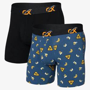 Boxers pour hommes tendance à imprimé intégral, 100% coton, respirants, doux, avec logo à la taille, fabricant direct ODM - Product Image 1