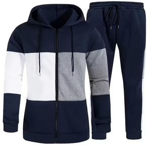 Conjunto Deportivo Informal de Invierno con Sudadera con Capucha y Pantalones, Chándal Grueso de Algodón 100% para Hombre y Mujer - Product Image 3