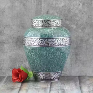 In Demanding Adult Metal Cremation <b>Urns</b> New Funeral <b>Urn</b> Aluminum Engraved <b>Urn</b> for Keeping Human Ashes Wholesale Cremation <b>Jar</b> - Product Image 3
