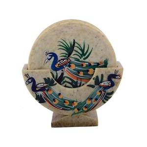 Lujoso posavasos de mármol hecho a mano vintage, venta de fábrica industrial, alfombrillas y almohadillas de estilo clásico al mejor precio - Product Image 1