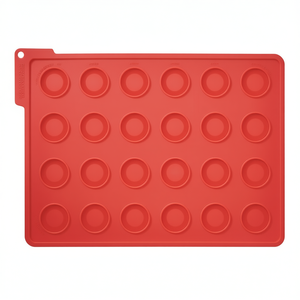Molde de Silicona para Macarrones PRECISION PASTRY IGINIO MASSARI 3552 para Repostería y Pastelería de Ghidini Cipriano - Product Image 3