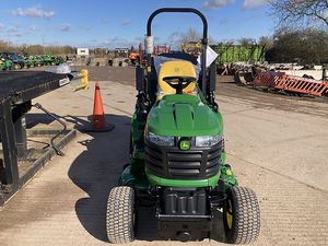 Mini-tracteur tondeuse autoportée diesel 2026 vert-jaune DIY avec bac de ramassage arrière de 200 L pour jardin, ferme et sentiers - Product Image 4