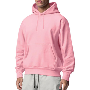 Sudadera con capucha de felpa francesa de algodón 100% para hombre superventas, forro polar liso con estampado personalizado de alta calidad para invierno, capucha OEM ligera - Product Image 1