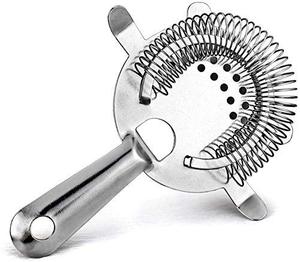 High Quality Stainless Steel Wine Cocktail Strainer Bartender Tools Ice Colander Filter Bar Strainer - Product Image 1