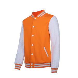 Men's Coated Baseball Varsity <b>Jacket</b> with Custom Front Design and Logo Winter - Product Image 2