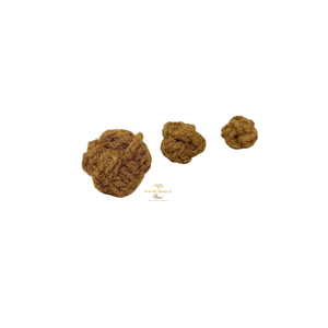 Meilleur vendeur Jouet pour chien en fibre de coco naturelle écologique Boule de coco avec bois de café brut - Product Image 3