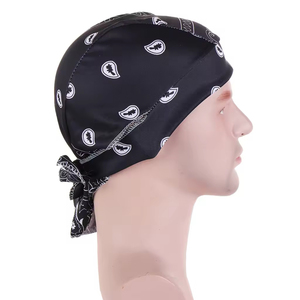 Fashion Custom Designer Unisex Soft Stretchable Turban Colorful Print Soft 100% Cotton <b>Bandanas</b> <b>for</b> <b>Man</b> - Product Image 4