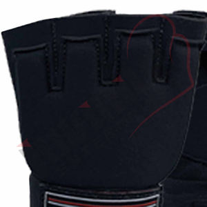 Bandages de main respirants et flexibles à demi-doigts en gros avec design rembourré antidérapant pour le sport et la remise en forme - Protégez les poignets - Product Image 2