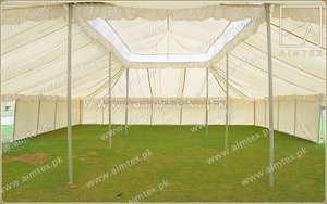 Venta al por mayor tienda Mughal por encargo 2024 OEM diseño calidad tela de lona ignífugo resistente a los rayos UV impermeable tienda Mughal - Product Image 6