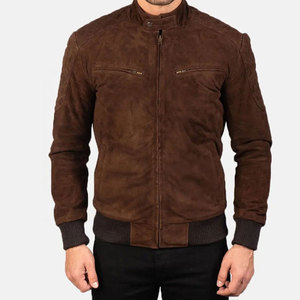 Chaqueta de Cuero de Último Diseño para Hombre, Chaqueta de Cuero de Oveja Personalizada, Chaqueta de Cuero Acolchada Premium para Hombre, Moderna y Elegante - Product Image 2