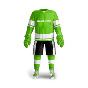 Uniforme de equipo ajustado personalizado al por mayor, Pakistán fabricado en uniforme de hockey sobre hielo, diseño de sublimación cómodo, uniforme de hockey sobre hielo - Product Image 4