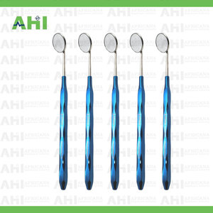 ชุดด้ามจับเครื่องขูดหินปูนสแตนเลสแบบกลวง พร้อมกระจก  แบบใช้มือ  เครื่องมือชั้นคลาส 1 ได้รับการรับรองมาตรฐาน CE รุ่น AH-100 รับประกัน 3 ปี - Product Image 2