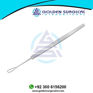 Juego de instrumentos para eliminar fragmentos de núcleo de cirugía ocular de acero inoxidable con bucle de núcleo de Kansas oftálmico - Product Image 3