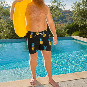 Short de bain désert de haute qualité Logo personnalisé Design 100% coton respirant Short pour homme sans bretelles respirant OEM personnalisé - Product Image 2