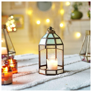 Linterna colgante de hierro decorativa de diseño único para decoración del hogar hecha a mano personalizada marroquí con soporte de luz en T de diseño moderno - Product Image 4