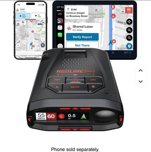 Auténtico Detector de Radar de Velocidad Redline 360c para los Nuevos Escortts, Sistema GPS Láser de Alcance Extremo - Product Image 5