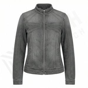 Chaqueta Vaquera de Invierno para Hombre, Logotipo Frontal Personalizado, Alta Calidad, Transpirable, Ropa Exterior Informal - Product Image 1
