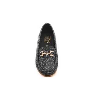 Mocassins pour filles noires - Product Image 1